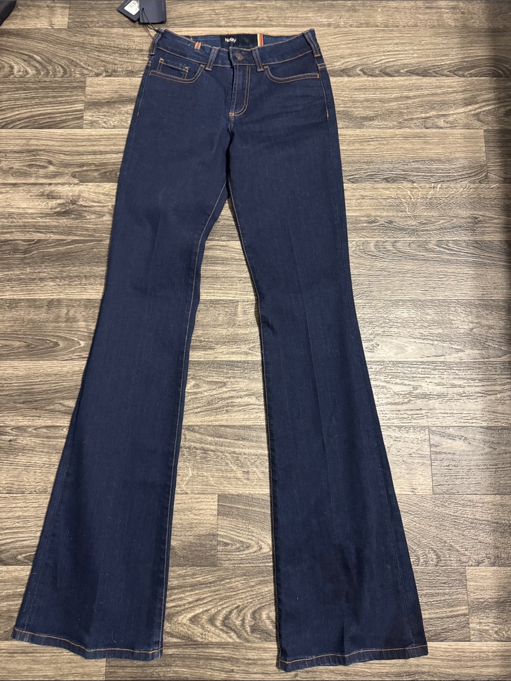 Notify High-Rise Dark Blue Flare Jeans
